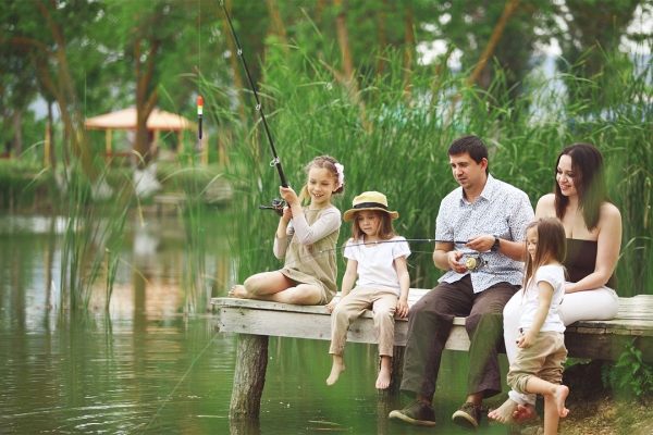 Рыбалка - как семейный курорт